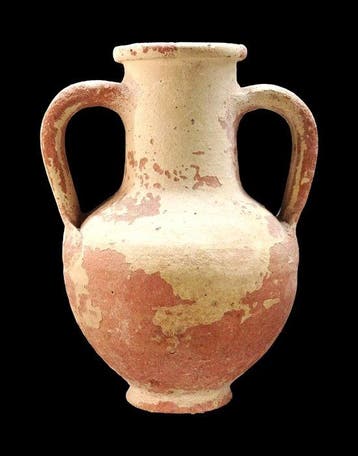 Oud-Romeins Keramiek - Amfoor - 200 na Chr. - onbeschadigd