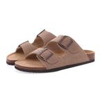 Nieuwe Suède Kurk Sandalen - Taupe, bruin, zwart Uitverkoop, Verzenden, Nieuw, Sandalen