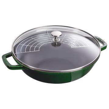 GGM Gastro | STAUB | SPECIALITIES - Wok met glazen deksel -, Verzenden, Nieuw