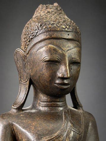Bouddha - Tai Yai - état Shan - 19th c. - Beeld -