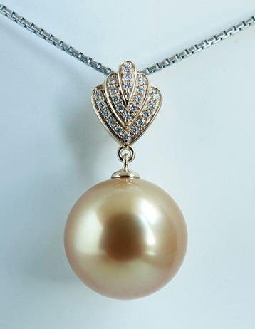 Hanger - 18 kt. Geelgoud - 24K Verzadiging - Golden South