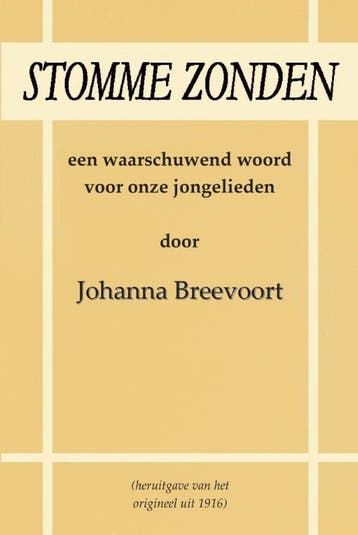 Stomme Zonden | Johanna Breevoort | Nieuw, Boeken, Ophalen of Verzenden, Nieuw, Johanna Breevoort