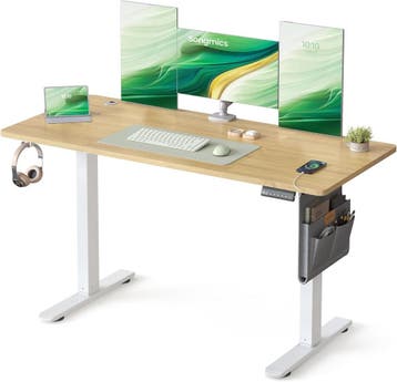 Zit sta bureau 140x60 cm - hoogte verstelbaar 72 t/m 120 cm, Verzenden, Nieuw