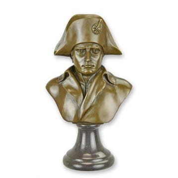sculptuur, Bronze Bust of Napoleon – After Antonio Canova