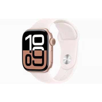 Apple Watch Series 10 42mm Cellular Roségoud Roségoud met., Ophalen of Verzenden, Gebruikt