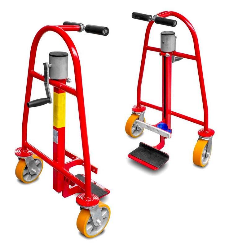 Set verhuizers 600 kg hefhoogte 380mm  MW Tools, Zakelijke goederen, Machines en Bouw | Heftrucks en Intern transport, Ophalen of Verzenden
