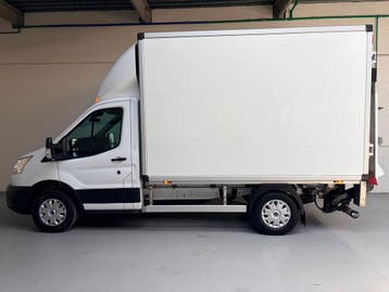 Ford Transit KOELWAGEN BAKWAGEN LAADKLEP AUTOMAAT 350 2.0 TD, Automaat, Stof, Gebruikt, Euro 6