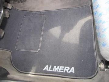 Classic Weluur Automatten Set Nissan Almera N15 met logo, Ophalen of Verzenden, Nieuw, Nissan