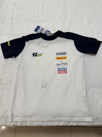 T-shirt Rally Legend 2026 signed by Stig Blomqvist and Dani, Nieuw