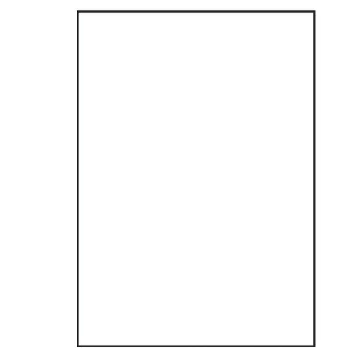 A4 etiketten 210 x 297 mm wit 100 vel Sorex, Computers en Software, Printerbenodigdheden, Nieuw, Verzenden