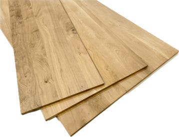 Eiken panelen doorlopende lamel 18mm, Verzenden, Nieuw