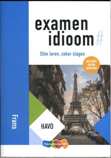 Examenidioom HAVO Frans 9789006991345, Boeken, Studieboeken en Cursussen, Verzenden, Zo goed als nieuw
