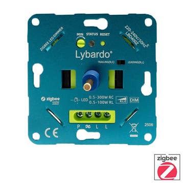 Lybardo LED Zigbee dimmer 0.5-300 watt | Universeel | Inbouw, Verzenden, Nieuw, Overige typen