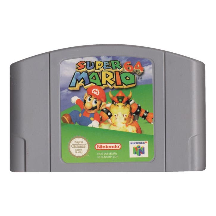 N64 Super Mario 64 (Losse cassette), Spelcomputers en Games, Spelcomputers | Nintendo 64, Zo goed als nieuw, Verzenden