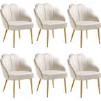 Cocktail stoel Hellen, gestoffeerd met fluwelen bekleding -, Huis en Inrichting, Stoelen, Verzenden, Nieuw