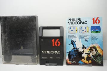 Philips Videopac 16: Depth Charge / Marksman Morgen in huis!, Computers en Software, Vintage Computers, Ophalen of Verzenden