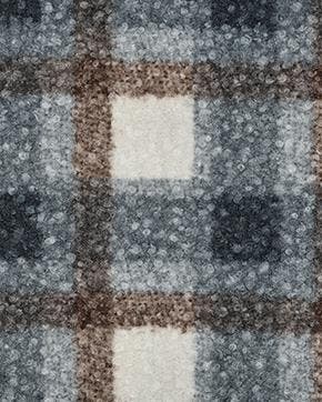 Bouclé Ruit Blauw, Nieuw, Blauw