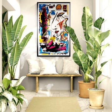 Luc Mora - Miss abstract tatoo - XXL, Antiek en Kunst
