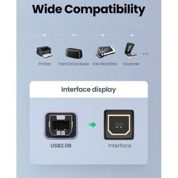Usb C Naar Usb Printer Adapter, Verzenden, Nieuw