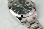 Rolex Datejust 41 126300 2024 Full Set Mint Green, Sieraden, Tassen en Uiterlijk, Horloges | Heren, Staal, Gebruikt, Polshorloge