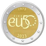 Ierland 2 Euro 50 Jaar EU-lid 2023, Postzegels en Munten, Munten | Europa | Euromunten, Verzenden