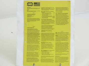 LGB Info blad #99 Steam Locomotives (LGB Info bladen), Verzamelen, Ophalen of Verzenden, Gebruikt