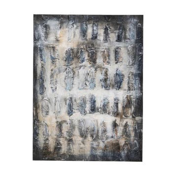 *WOONWINKEL* Kare Design Shadows Grey Abstract Schilderij Gr, Verzenden, Nieuw