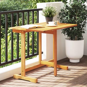 Tuintafel acaciahout inklapbaar | Tweedekansje | OP=OP, Ophalen of Verzenden, Zo goed als nieuw, Rechthoekig, Hout