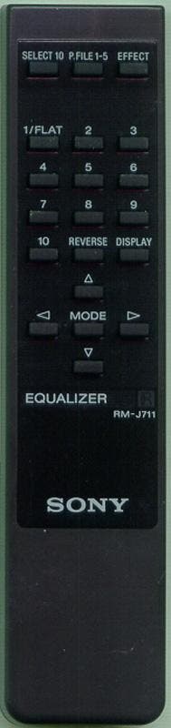 Afstandsbediening Sony rm-j711 seq-711, Ophalen of Verzenden, Nieuw, Origineel