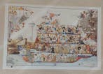 Roger Mekel - The Harbour Cruise - Jaren 1960, Antiek en Kunst, Kunst | Tekeningen en Foto's