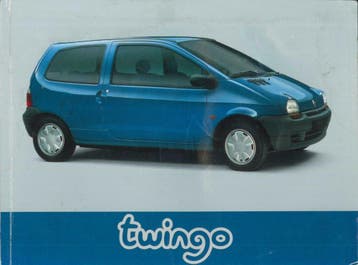 1995 Renault Twingo instructieboekje handleiding Nederlands, Verzenden