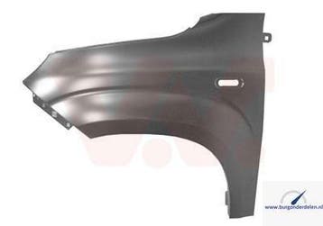 Fiat Panda 2012+ Voorscherm Scherm Spatbord Links - Burg..., Ophalen of Verzenden, Spatbord, Fiat, Nieuw