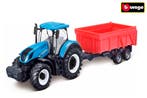 Bburago tractor New   Holland T7.315 met   kiepwagen, Ophalen of Verzenden, Nieuw