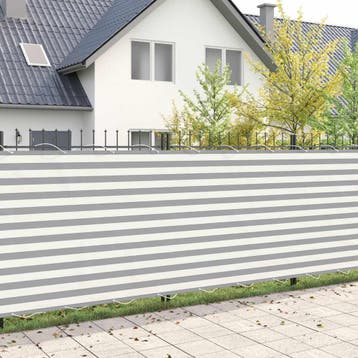 vidaXL Balkon Privacy Scherm 200 x 700 cm Stof met, Verzenden, Nieuw