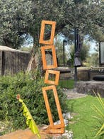 Ana Lucia B.M - Sculpture Corten - XXL - NO Reserve, Antiek en Kunst