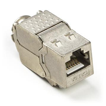 Keystone RJ45 | Cat6a S/FTP (Geaard, Zink), Verzenden, Nieuw