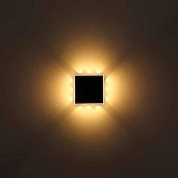 2dekans | Globo - wandlamp - Saidy - zwart - metaal - LED -, Ophalen of Verzenden, Zo goed als nieuw