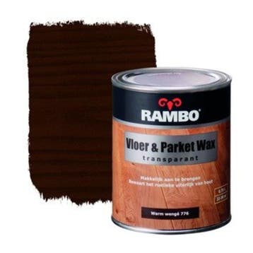 Rambo Vloer & Parket Wax Transparant - Warm Wenge 776 - 0..., Overige kleuren, Nieuw, Beits, Ophalen of Verzenden