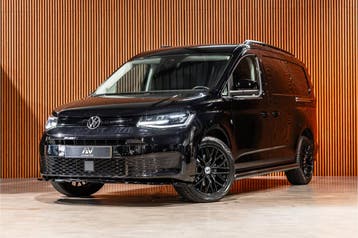 Volkswagen Caddy Cargo Maxi 2.0 TDI | ACC | Camera | Trekhaa, Automaat, Gebruikt, Volkswagen, Zwart