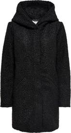 JDY - Maat XS - JDYSONYA LONG BOUCLE HOOD JACKET OTW HAB, Verzenden, Nieuw