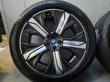 Demo BMW IX 21 inch velgen zomerbanden 1011 velgen COMPLEET, 255 mm, Banden en Velgen, Nieuw, Personenwagen