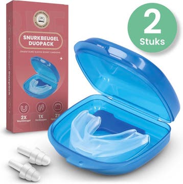 Rustige Nacht® Anti Snurkbeugel Duopack - Speciaal Voor, Ophalen of Verzenden, Nieuw