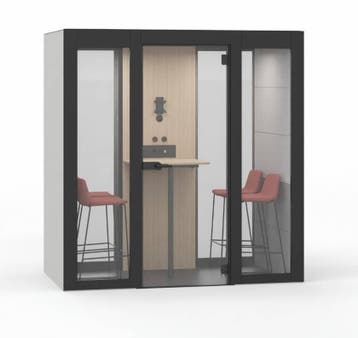 Akoestische cabine 4 personen Narbutas | vanaf € 150,00/mnd, Nieuw in verpakking