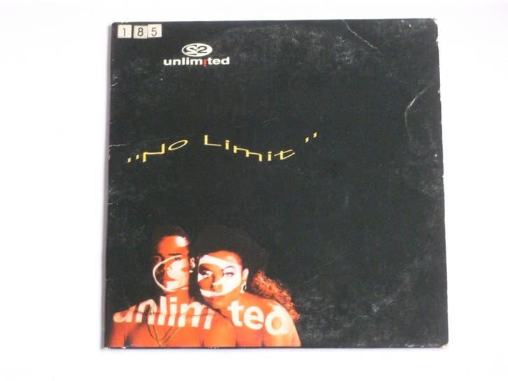 2 Unlimited - No Limit (CD Single) 1992, Cd's en Dvd's, Cd Singles, Zo goed als nieuw, Ophalen of Verzenden