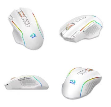 Draadloze Gaming Muis 10000 DPI RGB 8 Macro Knoppen, Computers en Software, Muizen, Verzenden, Nieuw