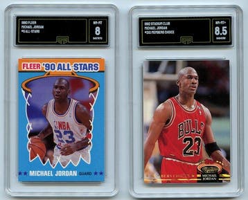 Fleer - Lot of 2 - 1990 Fleer All-Star GMA 8 & 1992 Topps, Verzamelen, Nieuw