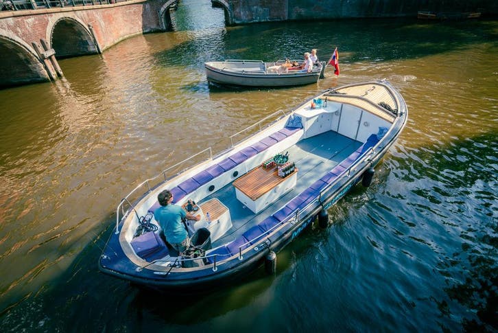 Prive boot huren Amsterdam - Max!