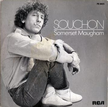 Single vinyl / 7 inch - Souchon - Somerset Maugham, Verzenden, Zo goed als nieuw, 7 inch, Pop