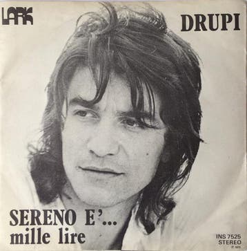 Drupi - Sereno E / Mille Lire, Ophalen of Verzenden, Gebruikt