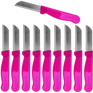 Solingen Schilmesje Robuust Handvat – RVS Glad – 16 cm m, Ophalen of Verzenden, Nieuw, Rvs of Chroom